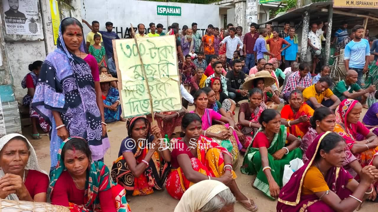 ১৬৮ বছরেও চা-শ্রমিকের দৈনিক মজুরি ১৬৮ টাকাও হলো না