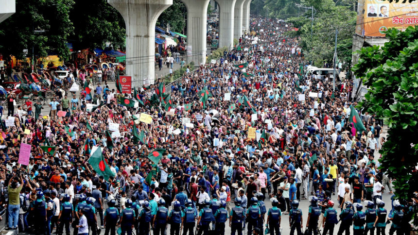 আওয়ামী লীগ এমপিদের নেতৃত্বে আন্দোলনকারীদের ওপর সশস্ত্র হামলা হয়: জাতিসংঘ