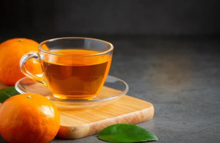 শীতে ভিন্ন স্বাদের কমলার চা