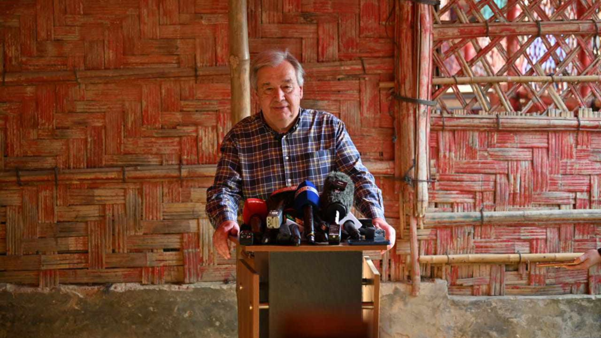 রোহিঙ্গাদের কথা আন্তর্জাতিক সম্প্রদায় ভুলে যাবে, তা মেনে নেওয়া যায় না: জাতিসংঘ মহাসচিব