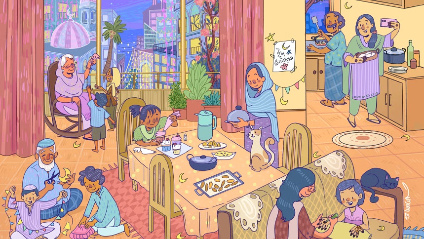 ঈদে ছুটির আমেজ: একাল-সেকাল