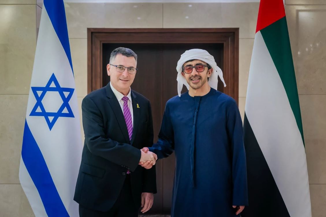 ইসরায়েল-আমিরাতের পররাষ্ট্রমন্ত্রীদের বিরল বৈঠকে ফিলিস্তিন নিয়ে আলোচনা