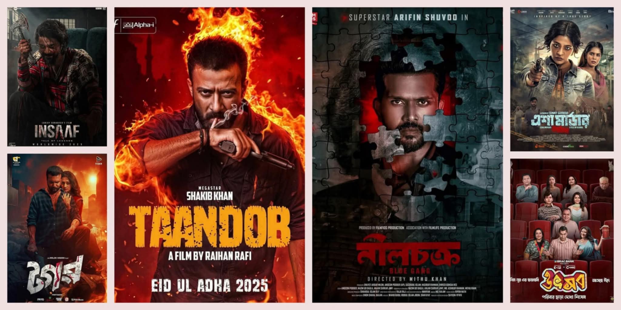 ঈদে মুক্তি পেল ৬ সিনেমা, কে কয়টা হল পেল