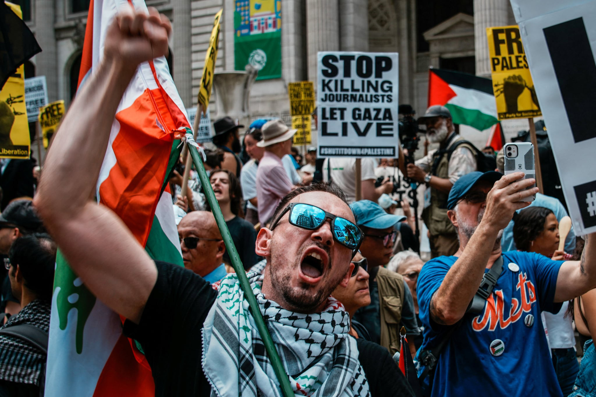 ইসরায়েলের জন্য দুঃসংবাদ, ফিলিস্তিনের প্রতি সমর্থন বাড়ছে মার্কিন মুল্লুকে