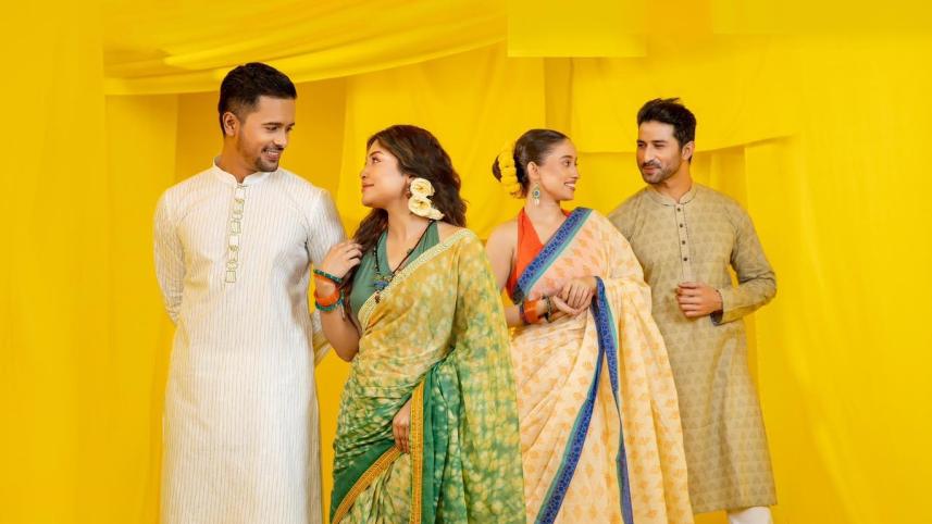 বসন্তের পোশাক