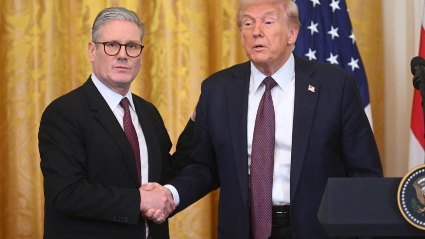 Trump and Starmer