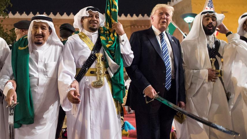 Trump Sword Dance