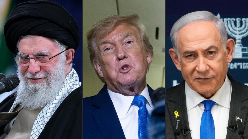 Khamenei, Trump and Netanyahu