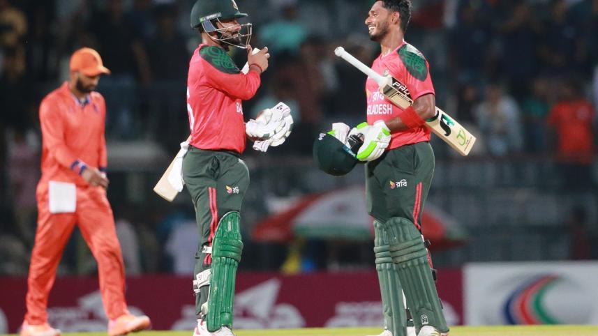 Litton Das and Tanzid Hasan Tamim